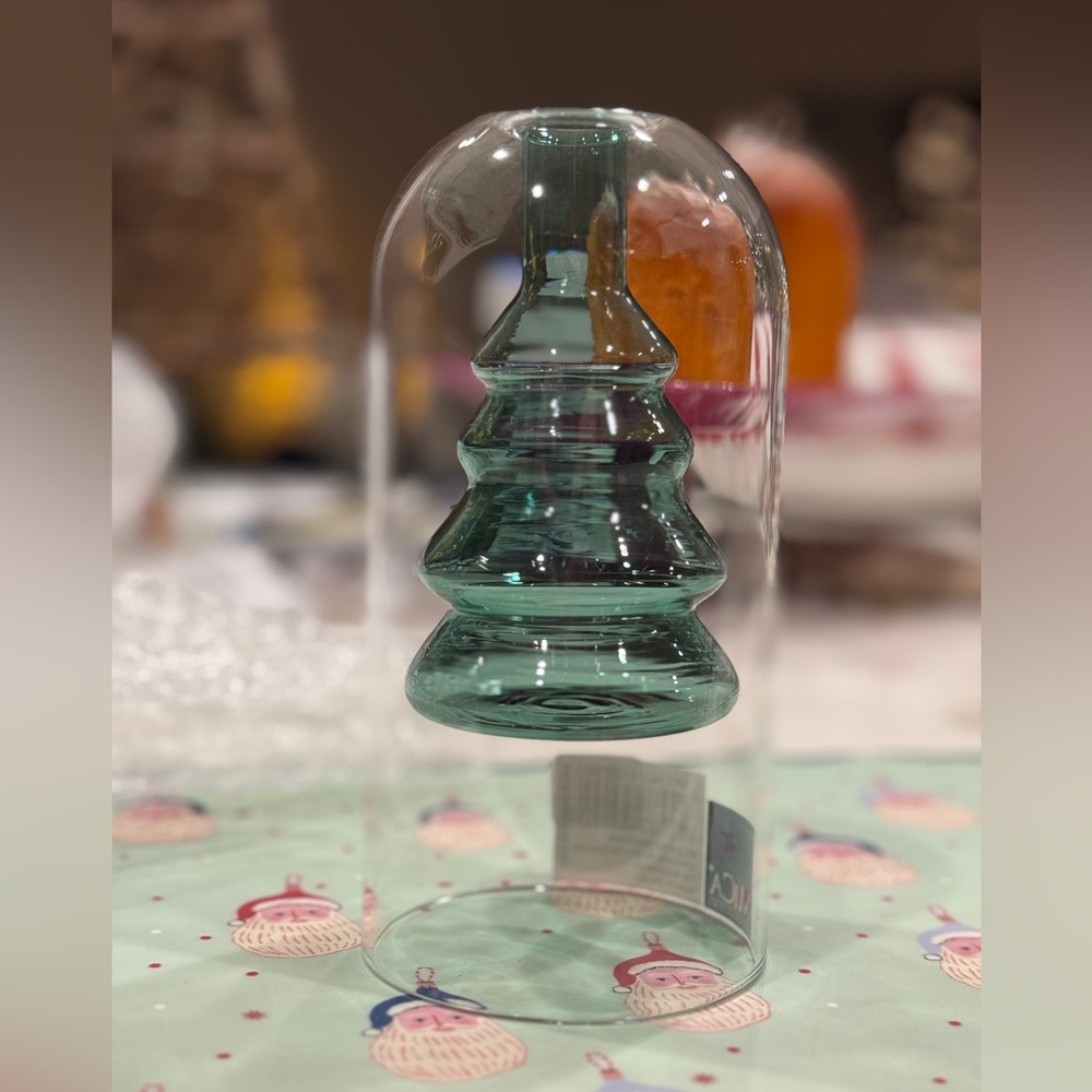 Evergreen Glass Bud Vase - Picture 8 of 9